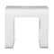 Alfi Brand White Matte Solid Surface Resin Bathroom / Shower Stool ABST99 - alternate 6
